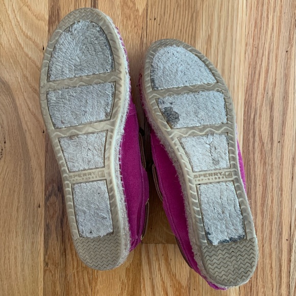 Barbie-core Pink Sperry Espadrille Flats - Picture 4 of 4
